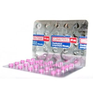 Clenbuterol HCL 50 tabs 40 mcg/tab Box
