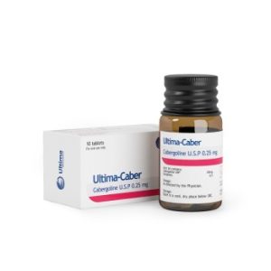 Buy  Ultima-Caber 10 pills x 0.25mg