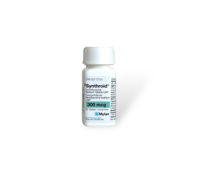 Buy Pharma Grade Mylan Synthroid T4 300mcg 90tabs