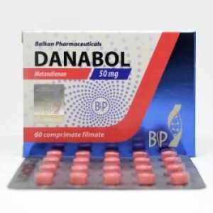 Danabol (Methandienone) 20 tabs blister 50mg/tab