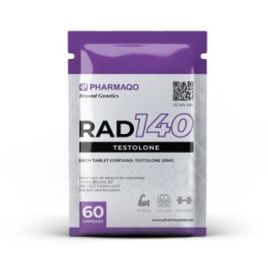 Buy Pharmaqo RAD 140 (TESTOLONE) 20mg 60tabs